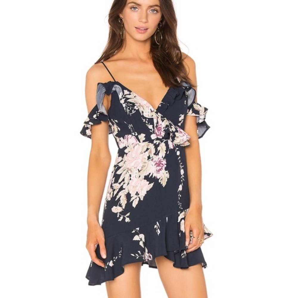 Majorelle Navy Floral Dress (XS)